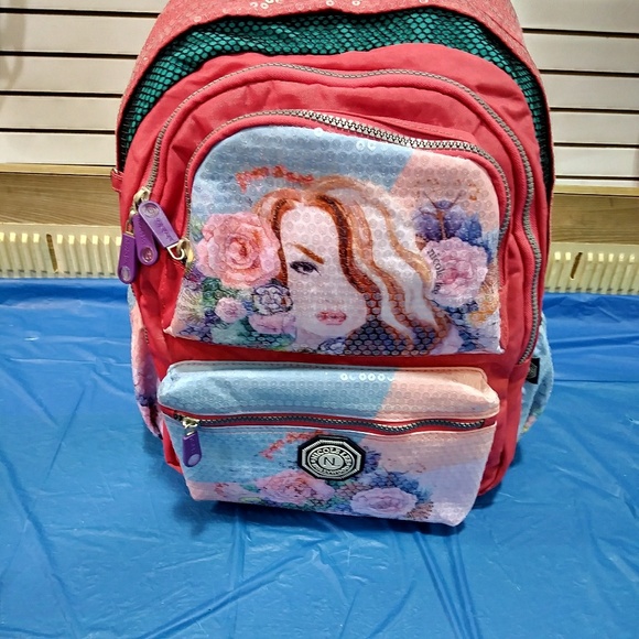 Nicole Lee Handbags - Nicole Lee large sequine backpack